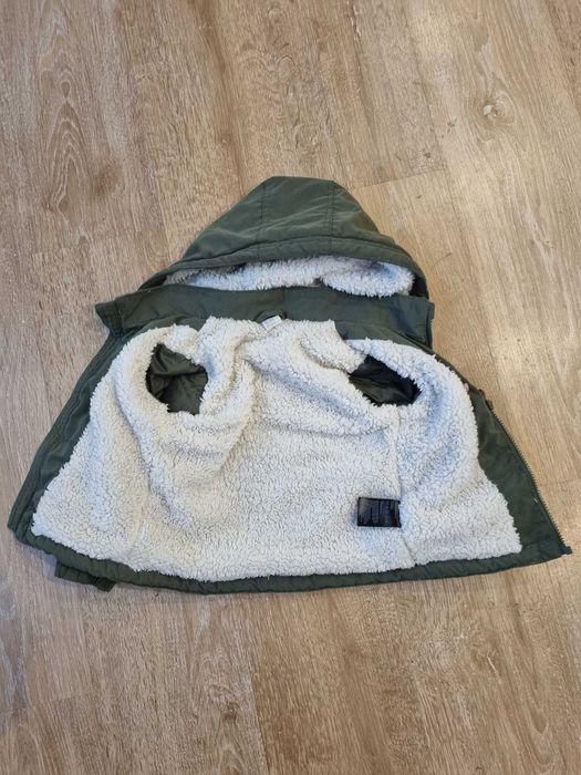 Geaca pufoasa de iarna