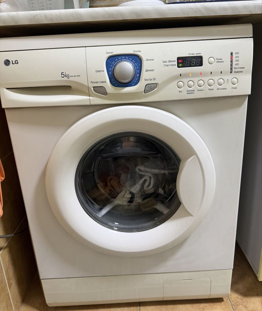Продается машинка. 5 кг . Корея . Lg
