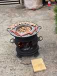 Ceaune  fonta  plita  soba  disc grill  gratar