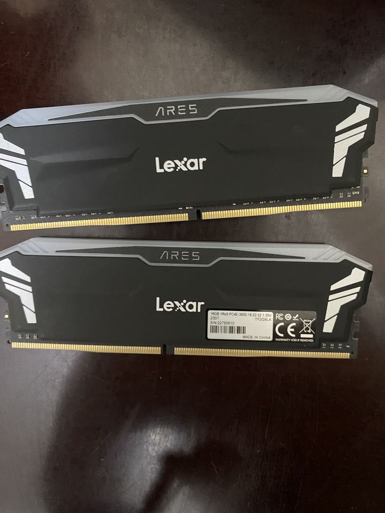 Lexar Ares 2*16gb 3600hz