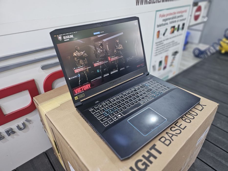 Laptop gaming Acer predator intel i7, 16gb ram, gtx 1660ti, ssd + hdd