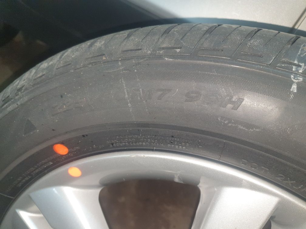 Janta aliaj R17 + Anvelopa 225/60 Hyundai
