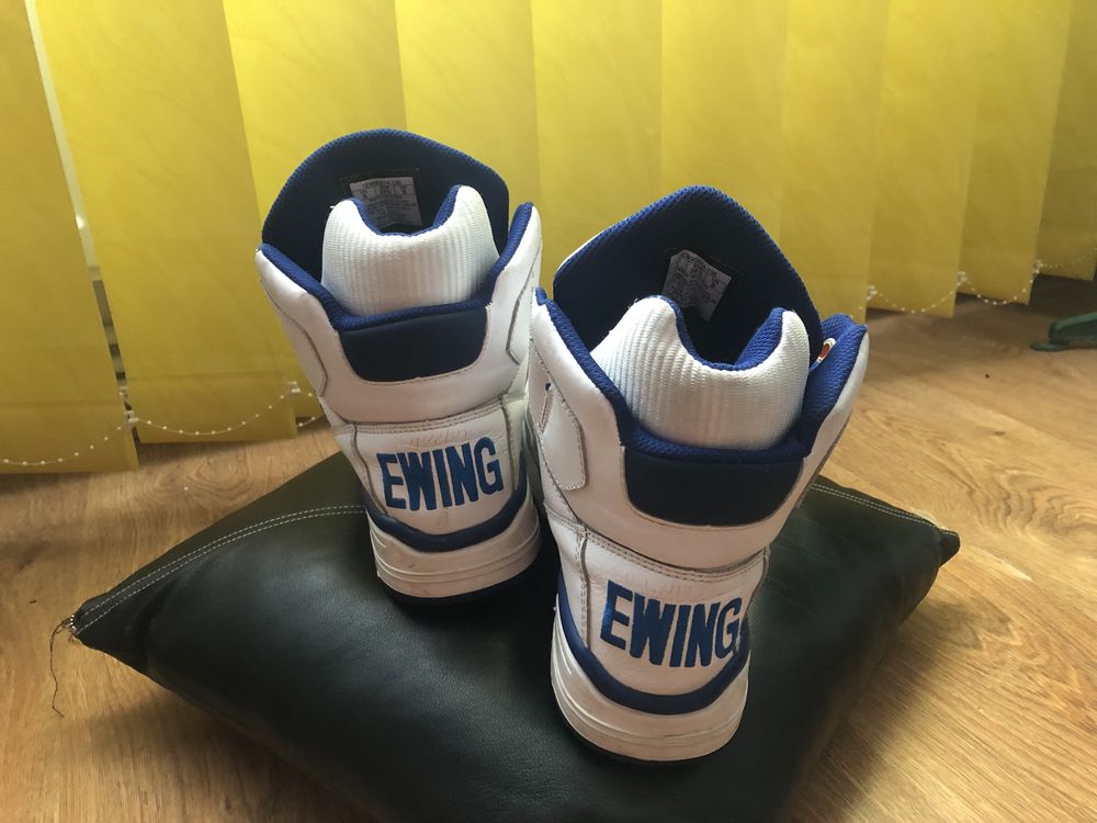 Adidasi Sneakers High - PATRICK EWING ATHLETICS 33 HI White/Royal/Ora