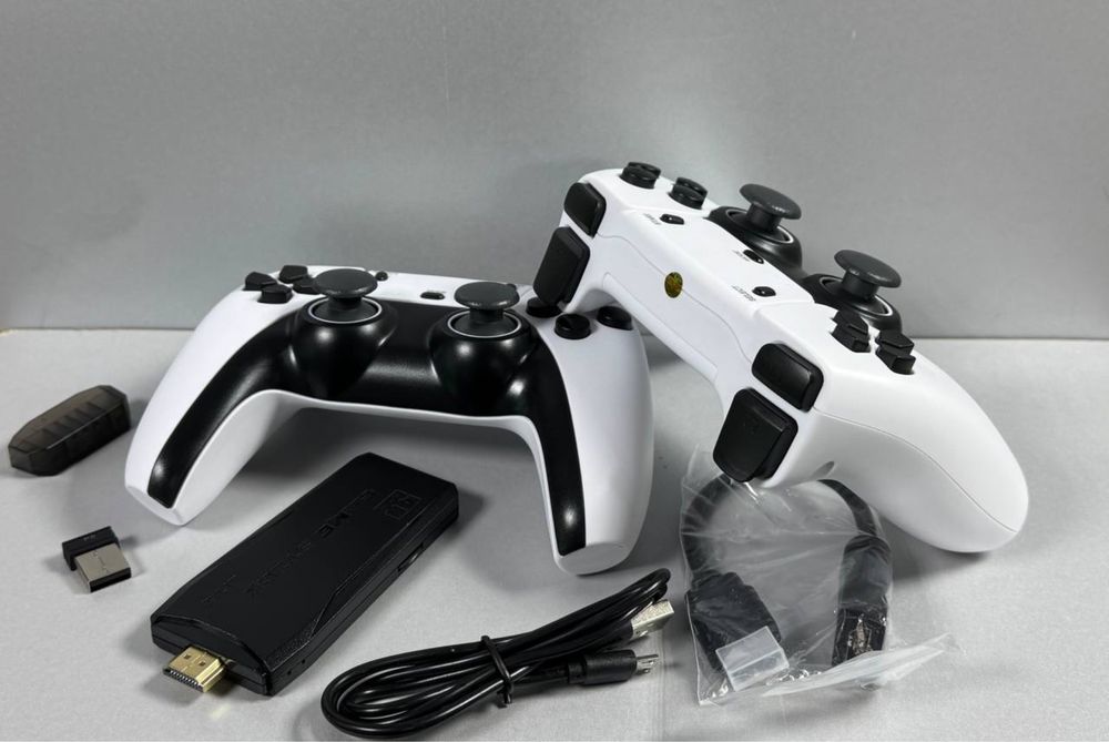 Игровая Приставка Компактная PS5 Play Station С Джойстиками