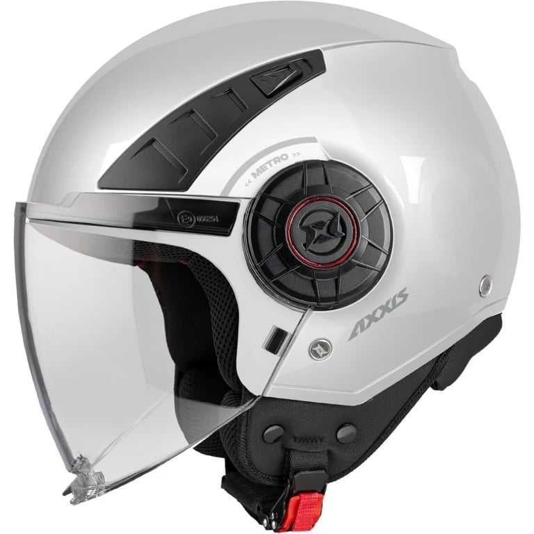 Axxis OF513B Metro S Solid V2 A0 Blanco Perla Brillo – размер L