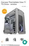 Carcasa thermaltake view 71 snow edition NOUA, sigilata
