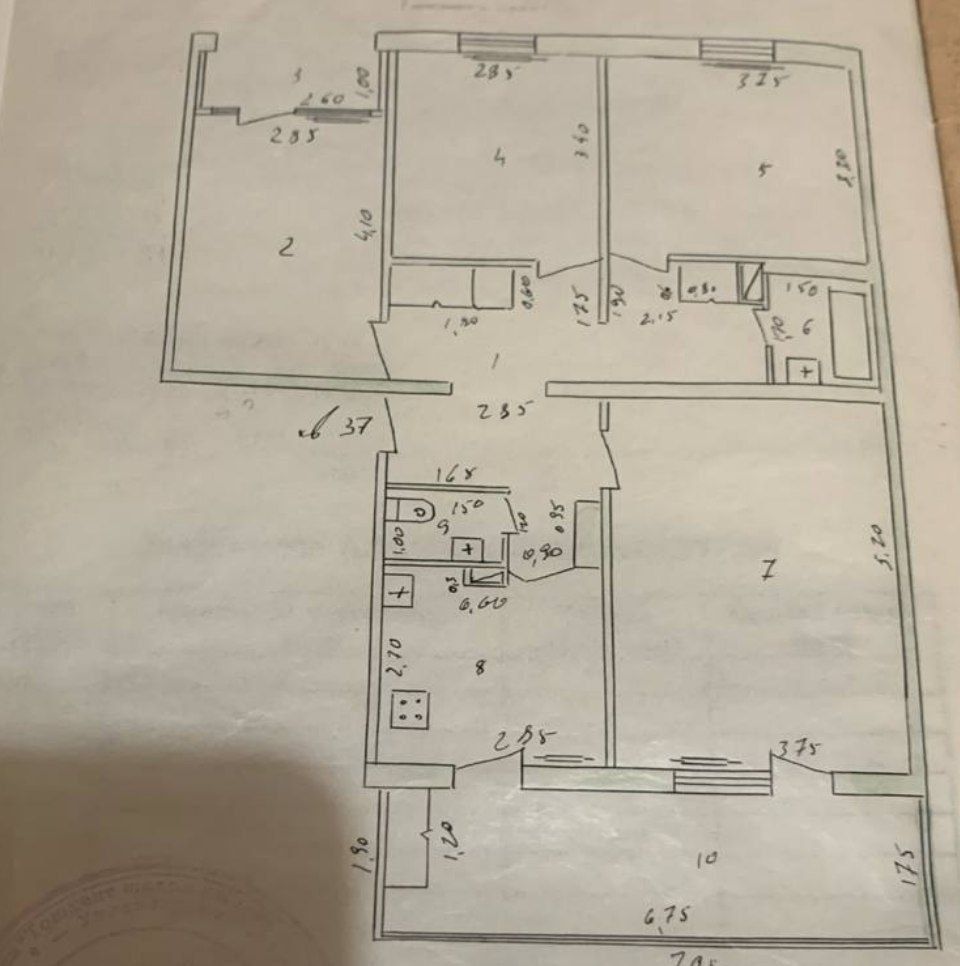 Продаётся квартира Юнусабад 16кв 4/5/9 Цена 71000$ срочно