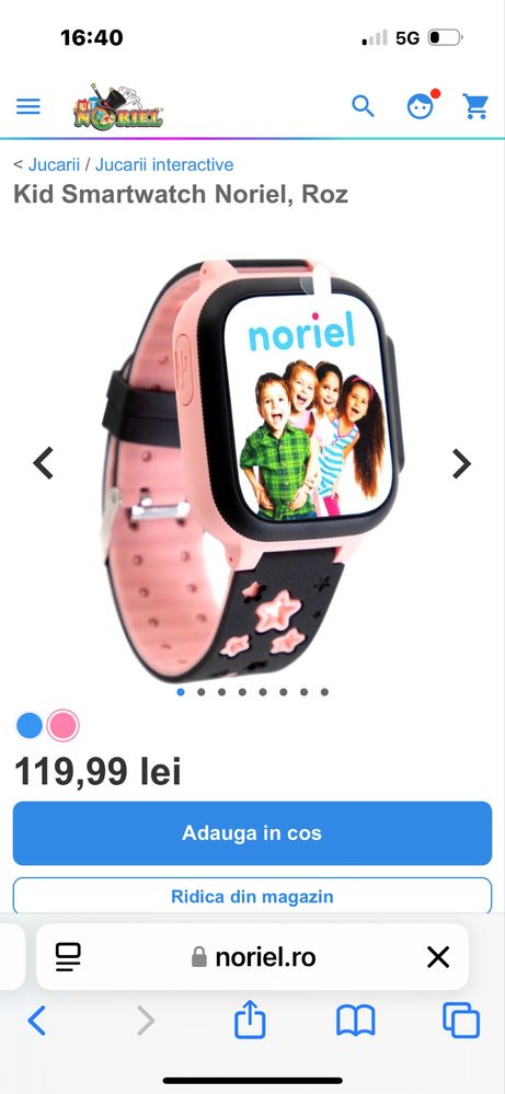 Smartwatch copii Noriel