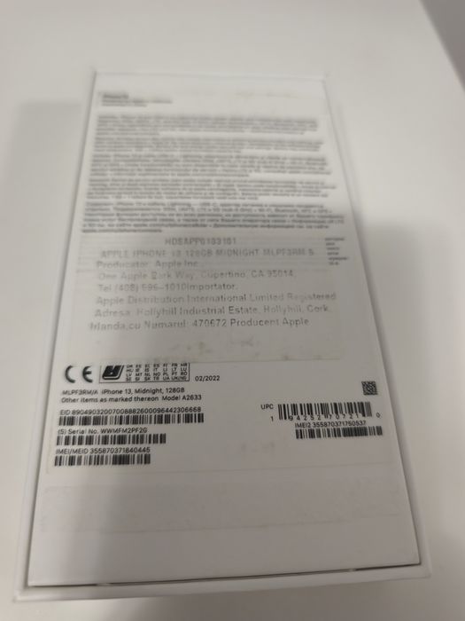 Iphone 13 /128 GB midnight