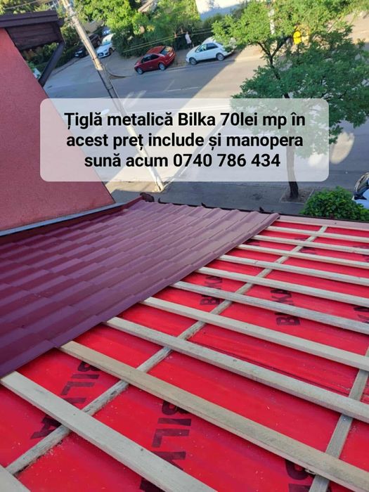 Montaj Reparații Acoperișuri hidroizolații