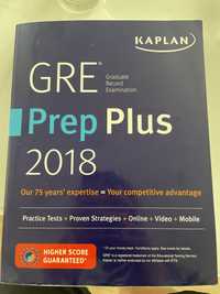 GRÉ prep plus 2018 книга по подготовке к тесту ГРЕ