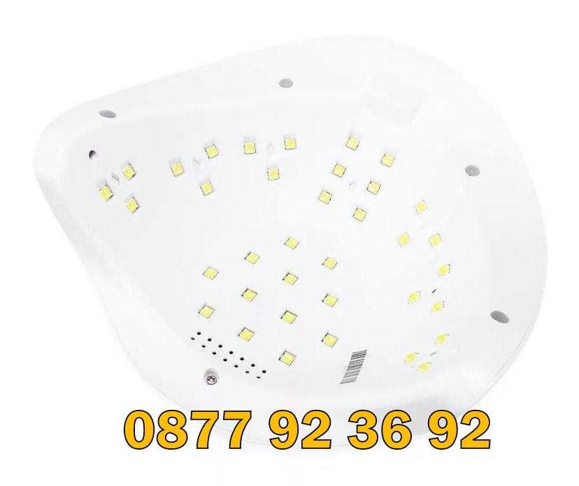 КОМБИНИРАНА UV LED Лампа за нокти SUN УВ ЛЕД Печка за маникюр педикюр