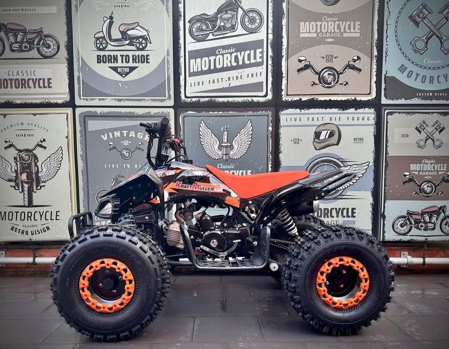 Atv 125cc Adolescenti și Adulți Q8 lux /orion Racing