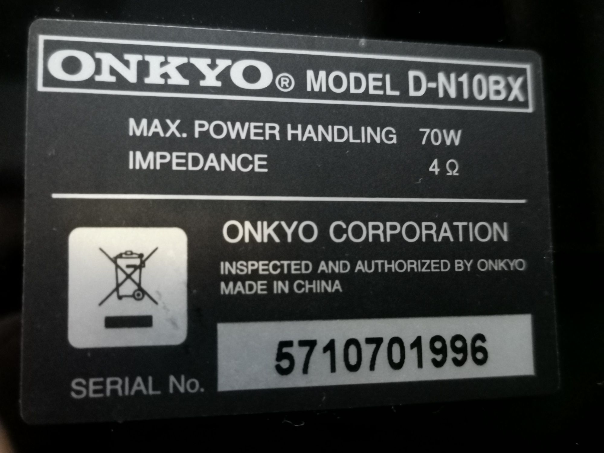 Onkio cd reciver cr-715