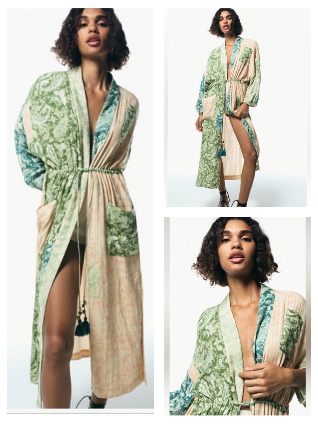 Zara Celia кимоно пачуърк