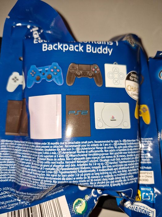 Playstation backpack buddies