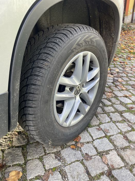 Джанти със зимни гуми  16 5 112 vw