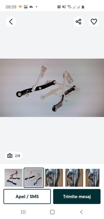 Kit tiranti pentru tractorase de 15- 40 cp