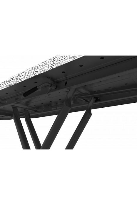 Masa de calcat Antracite DeLuxe Edition, cadru metalic solid, L133x 36