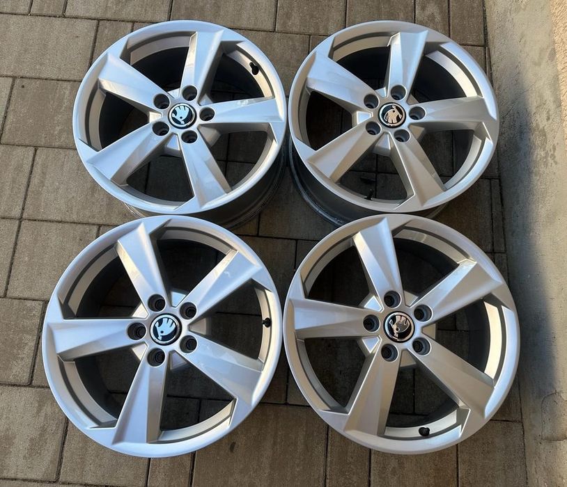 Jante 17 5x112 Originale Skoda Karoq,Kodiaq,Octavia,Superb,Yeti,Q2,A3,