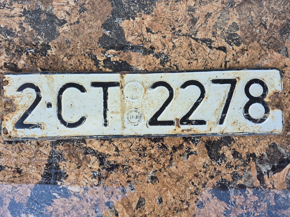 Vând numere inmatriculare vechi din perioada Comunista si Socialista