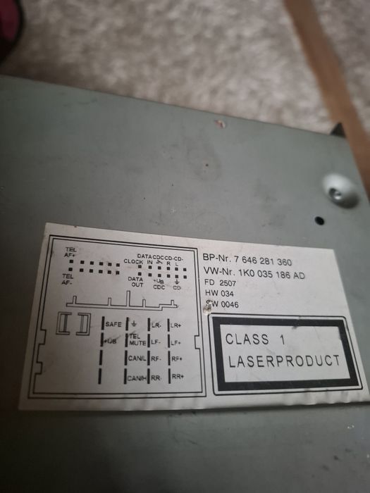 Radio cd  rcd 300