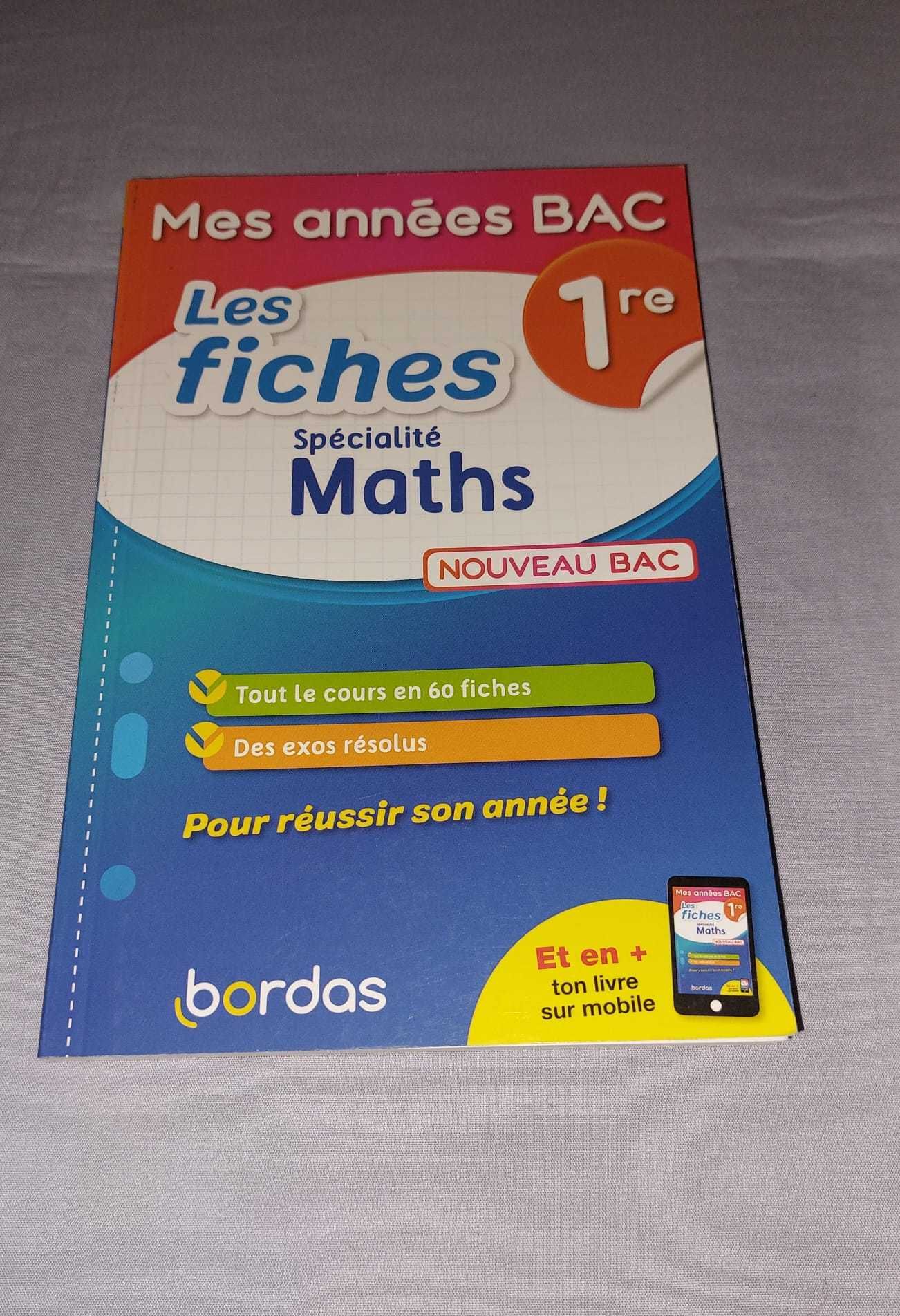 Carte matematica BAC in franceza