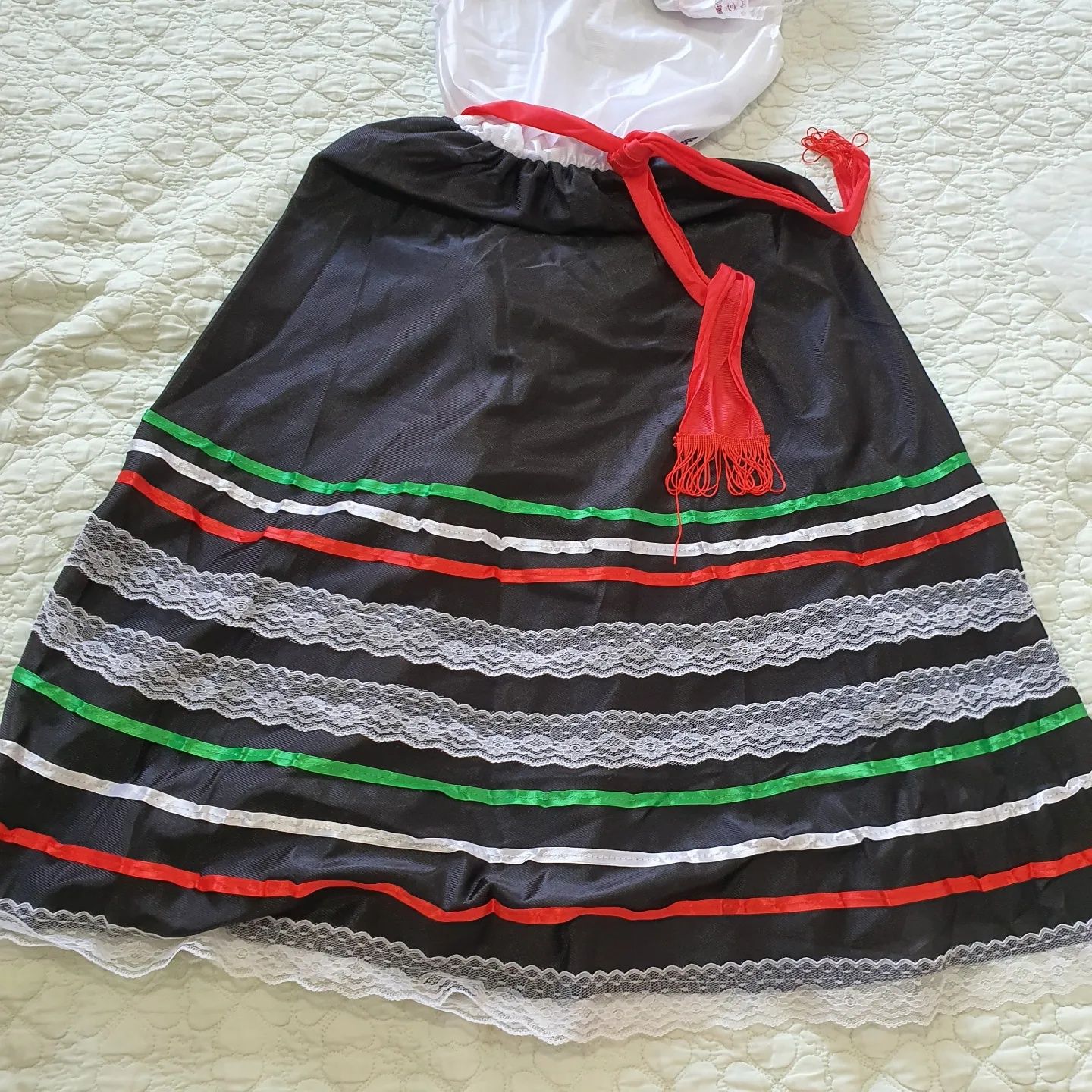 Rochiță/ costum mexican fetite, MyOtherMe, Poliester, 7 - 9 ani