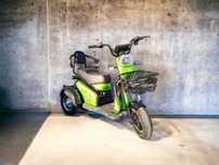Двуместна електрическа триколка MaxMotors Pudding 1800W-48V ЗЕЛЕНА