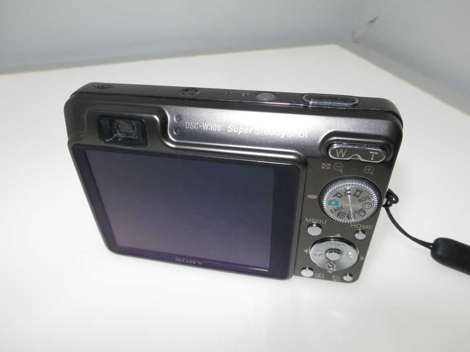 Sony Cyber-shot DSC-W300 компактен цифров фотоапарат камера титаниум