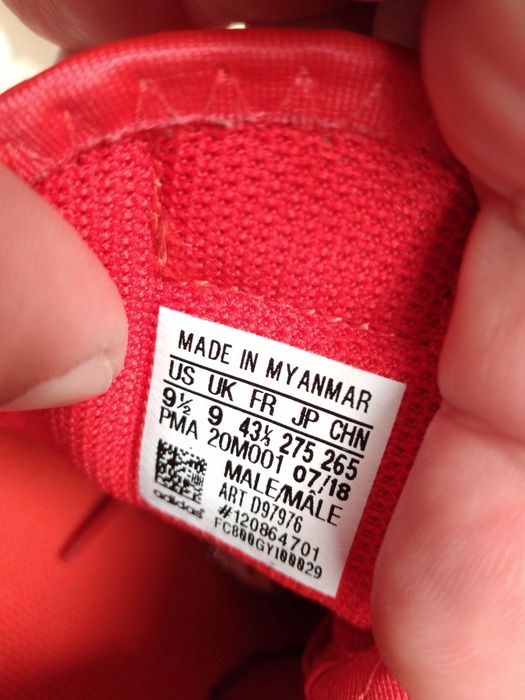 Маратонки Adidas Predator номер 43