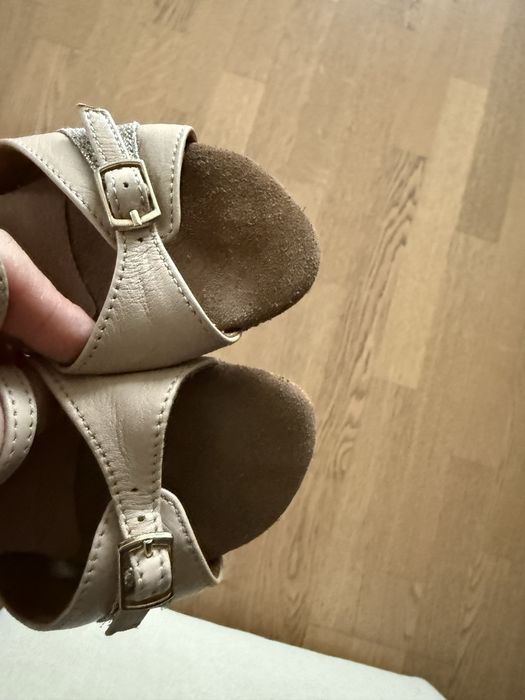 Sandale fetite piele dans sportiv, 20 cm
