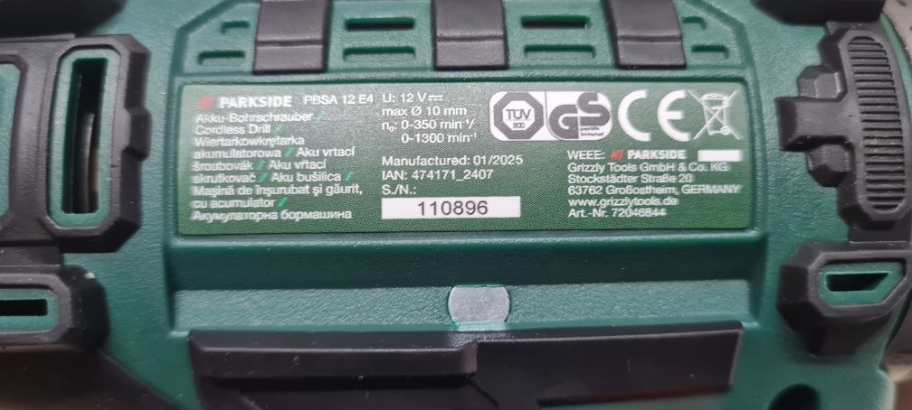 Парксайд 12v Мултиинструмент, Зеге Трион с батерии, Винтоверт с аксесо