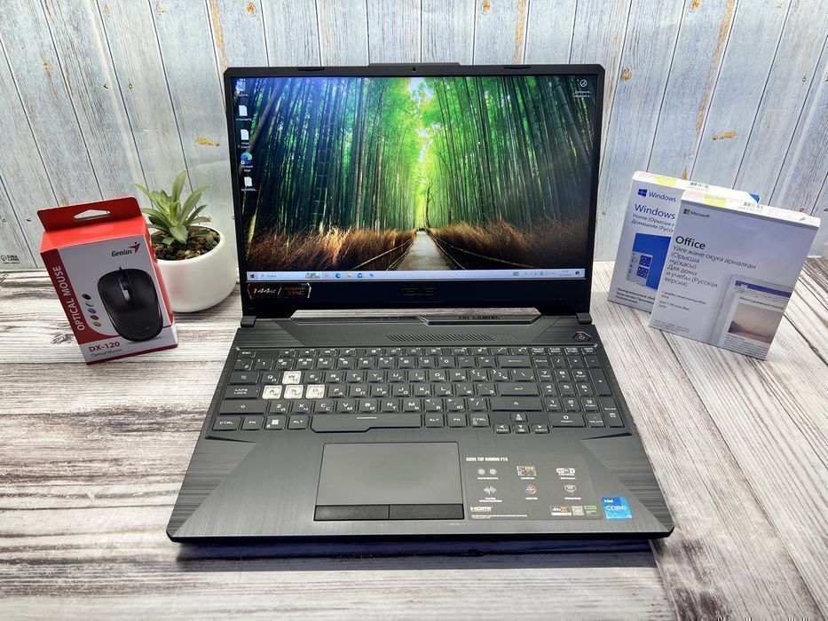 ASUS TUF Gaming F15 для игр | i5 11-го поколения | RTX 3050 | 16/512