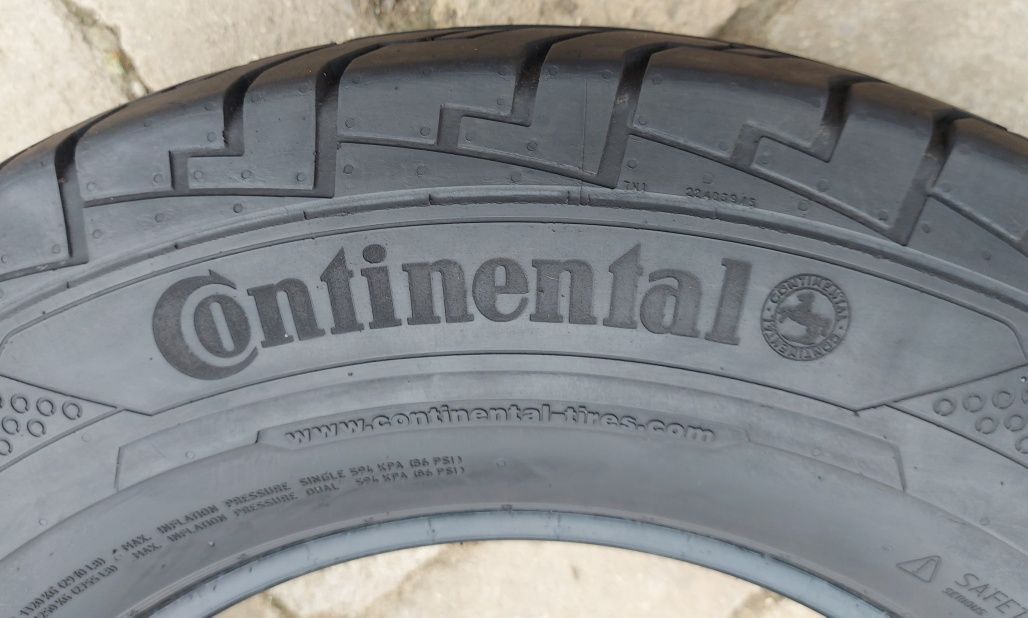 Set 4buc 225/75 R16C 118/116R Continental ContiVanContact 100 vară