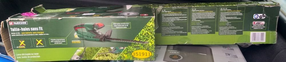 Foarfece de tuns gard viu cu acumulator