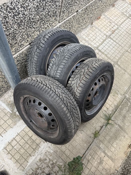 Джанти 4х100+ гуми 175/65/14 зимни