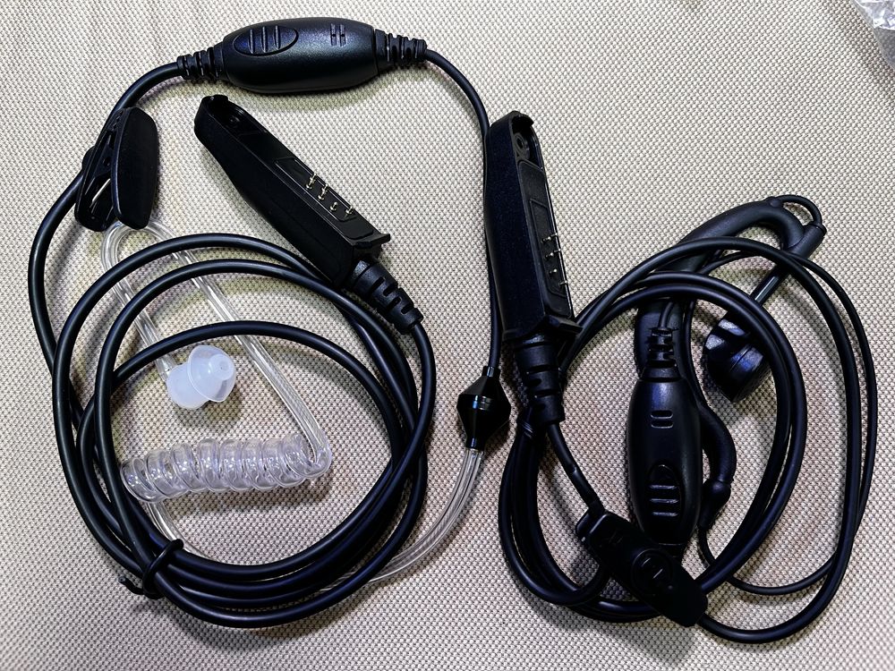 Акустични хендс фри слушалки hands free Baofeng Quansheng uv9 uv5 uv6