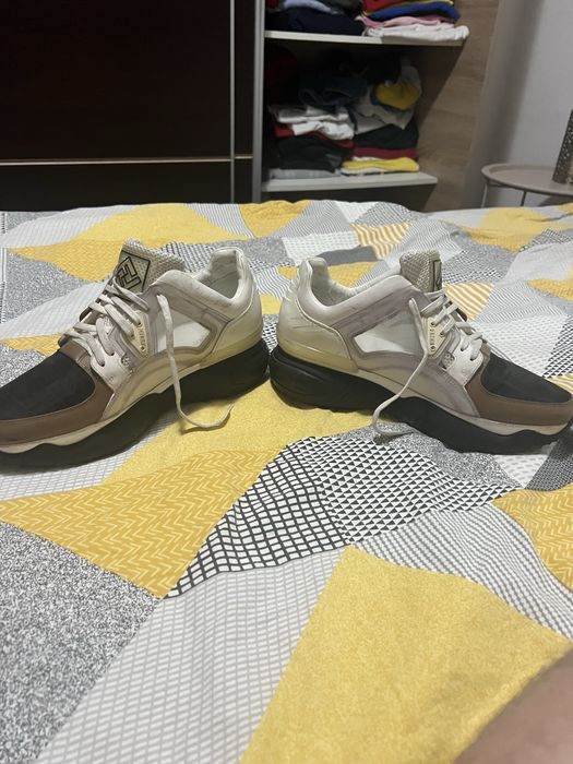 Adidasi Fendi Flow Piele