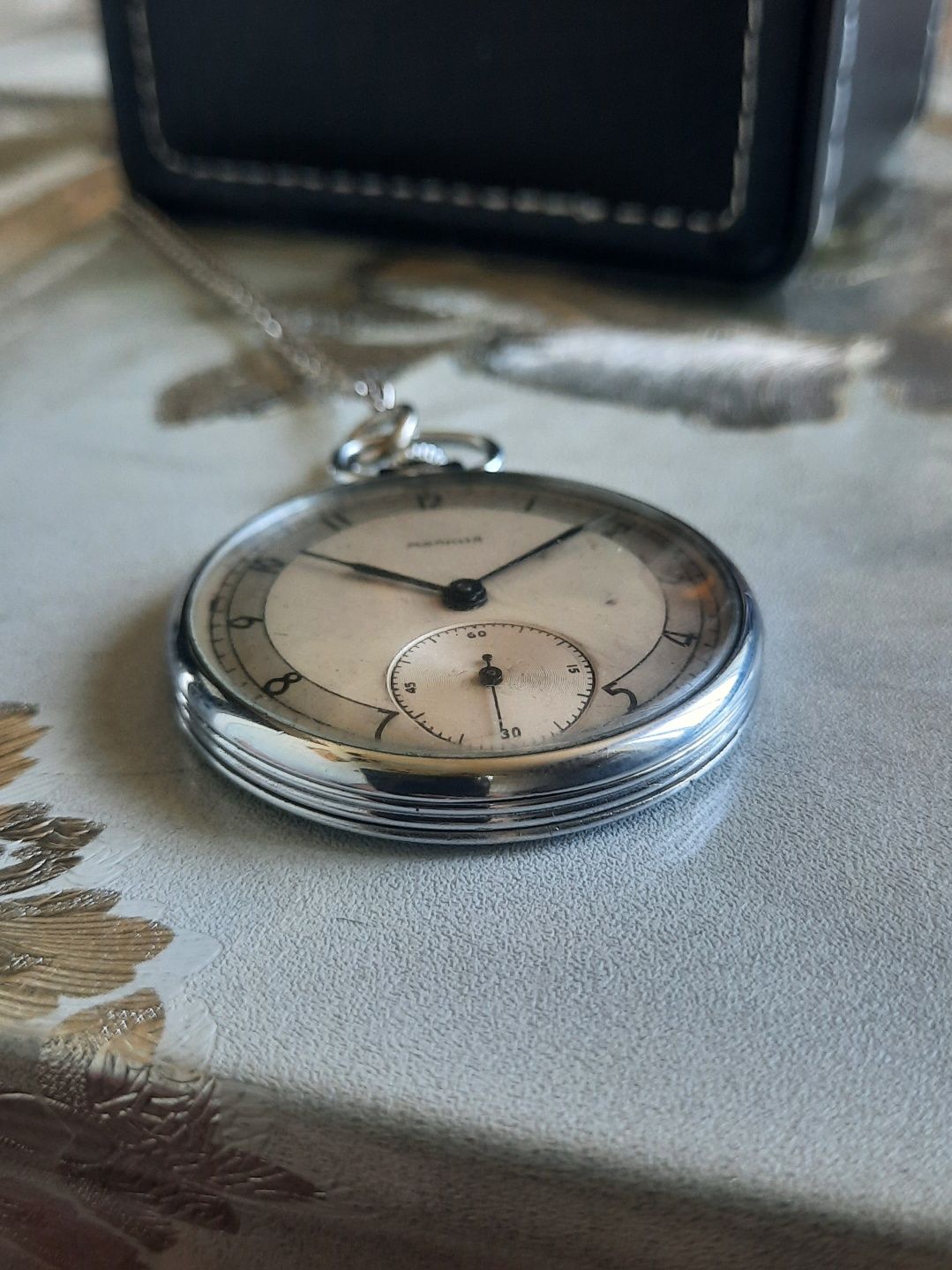 Редкие карманные часы ЧК-6 1951г.