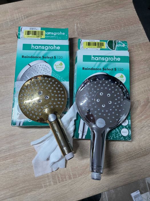 Para de dus Hansgrohe Raindance Select S 120 auriu
