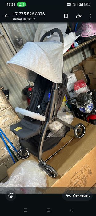 Продам прогулочная коляска новая