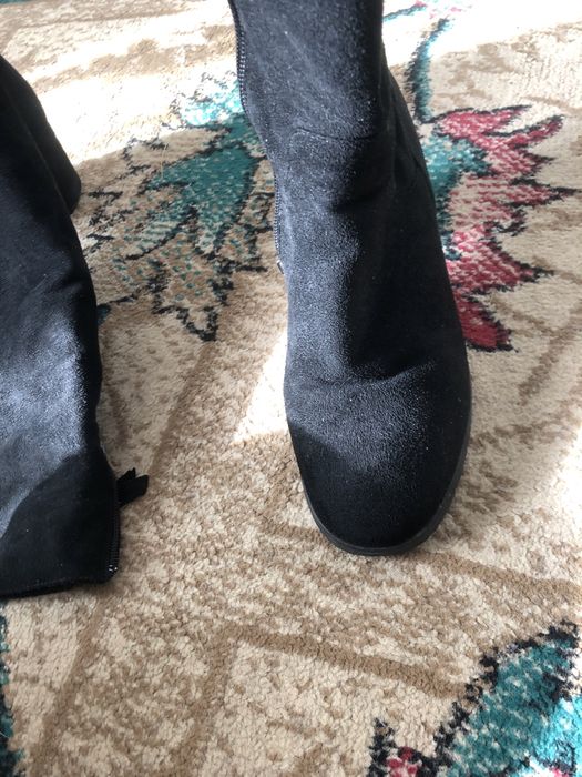 Сапоги замш Срочно Талдыкорган