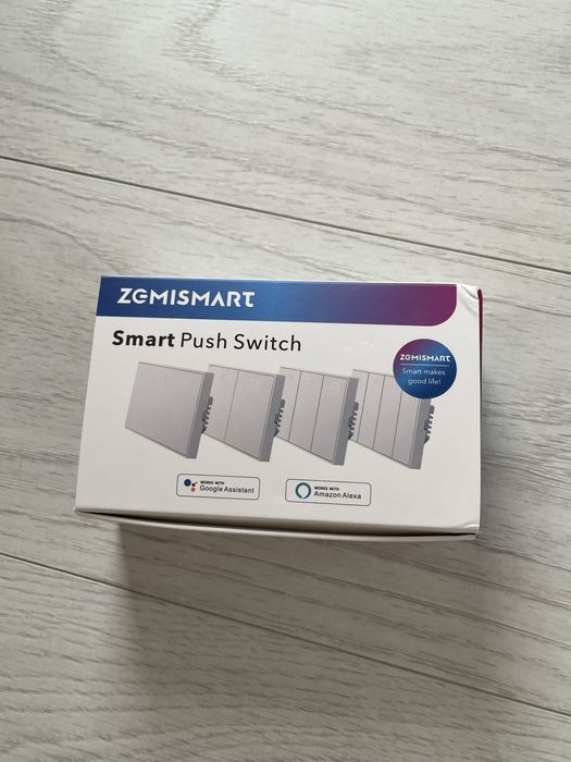 Intrerupator smart zigbee 3 pozitii (Zemismart)