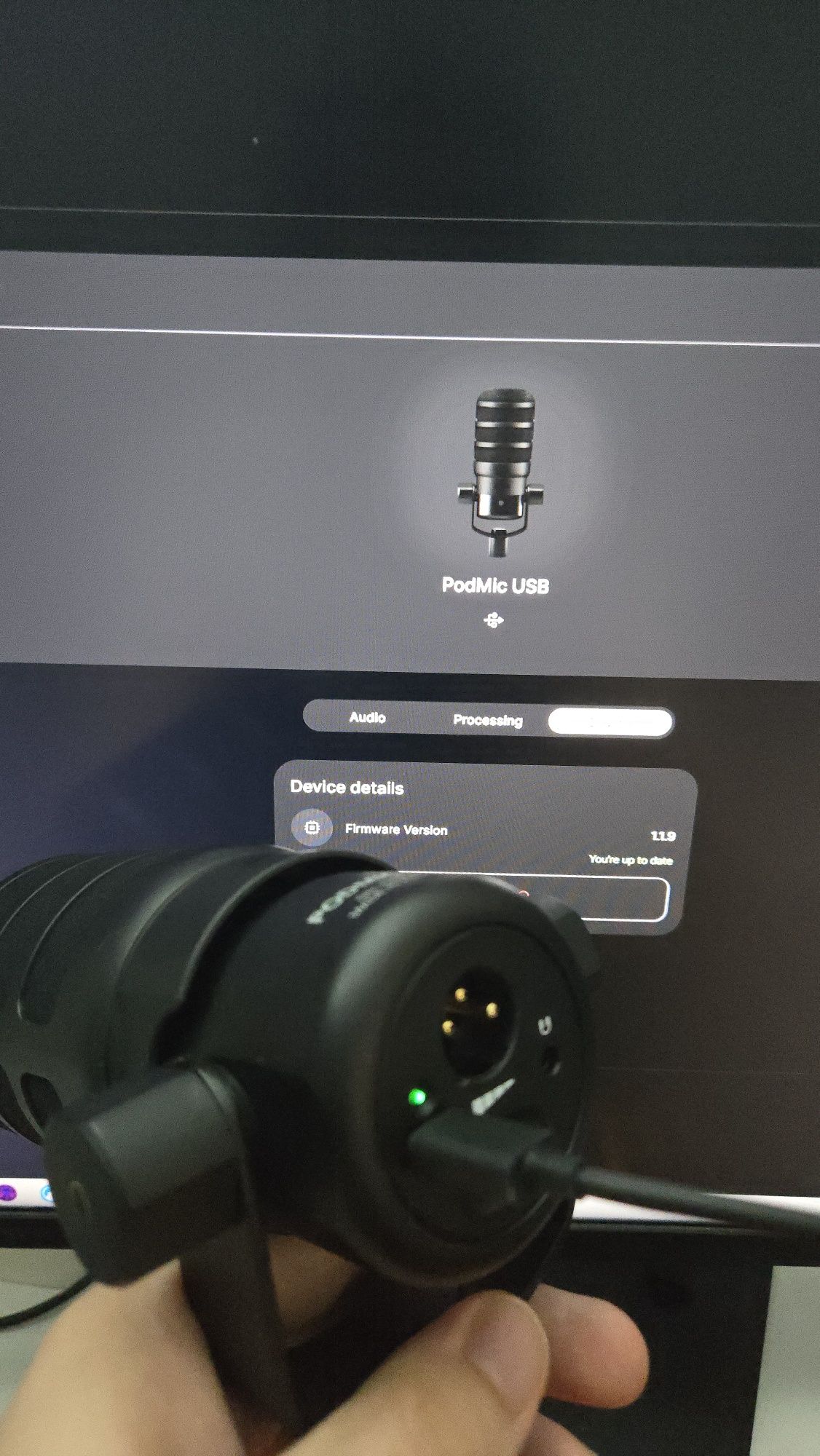 Rode podmic usb nou