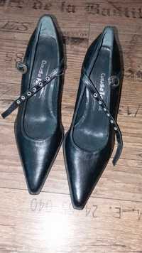Pantofi Stiletto Claudia Farnese din piele naturala  masura 35