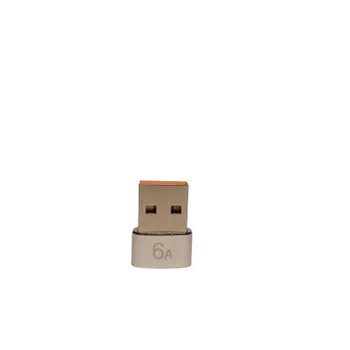 Adaptor Conversie Micro USB Type-C la USB, Gri