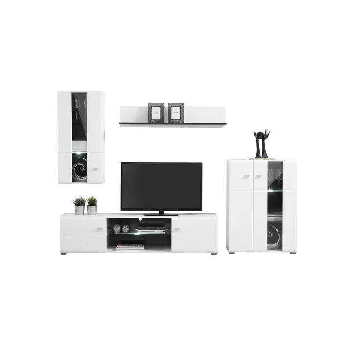 Vand Living Biblioteca cu leduri