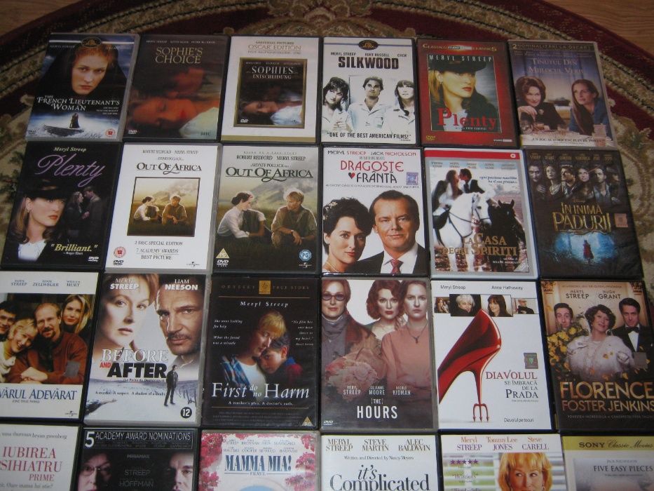 MERYL STREEP,Jack NICHOLSON,John MALKOVICH dvd filme originale colecți