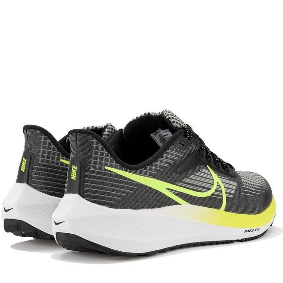 Nike Air Zoom Pegasus 39 Youth Size  DM4015-002 Black/Volt-Barely